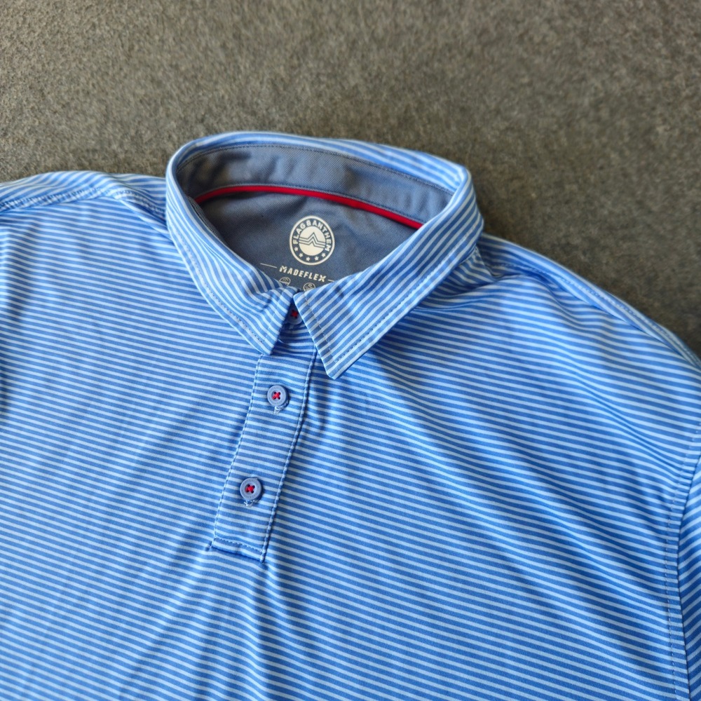 Flag & Anthem MadeFlex XXL Performance Golf Polo Country Club Preppy Activewear